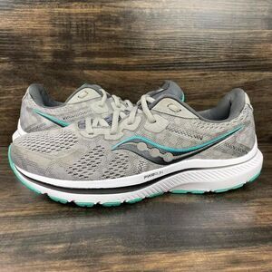 Saucony Omni 20 Gray Running Performance Sneakers Women's Size US 9.5 S10681-20